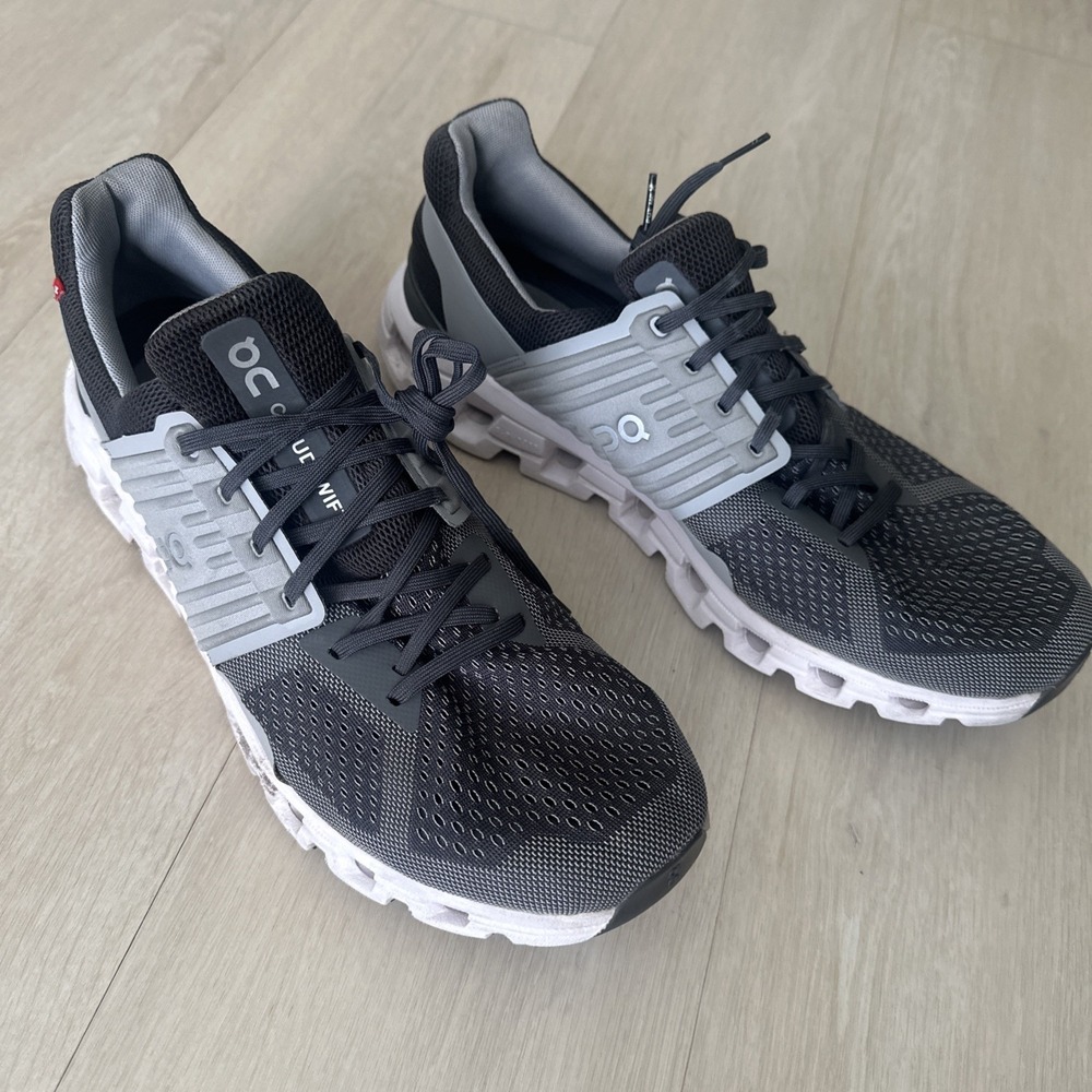 On Cloudswift Mens Rock/Slate Gray Running Sneakers Sz 13M Nice!